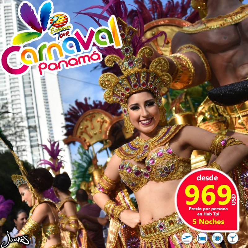 ExplorerTour_ec's tweet photo. #Carnaval en Panamá. Ciudad y Playa 🌴 5ta Noche GRATIS 👈😍salida 23 al 28 febrero.Más información.☎2508871 / 2222531 / 0999463647  
@EcuProm https://t.co/JffokKk3Gf