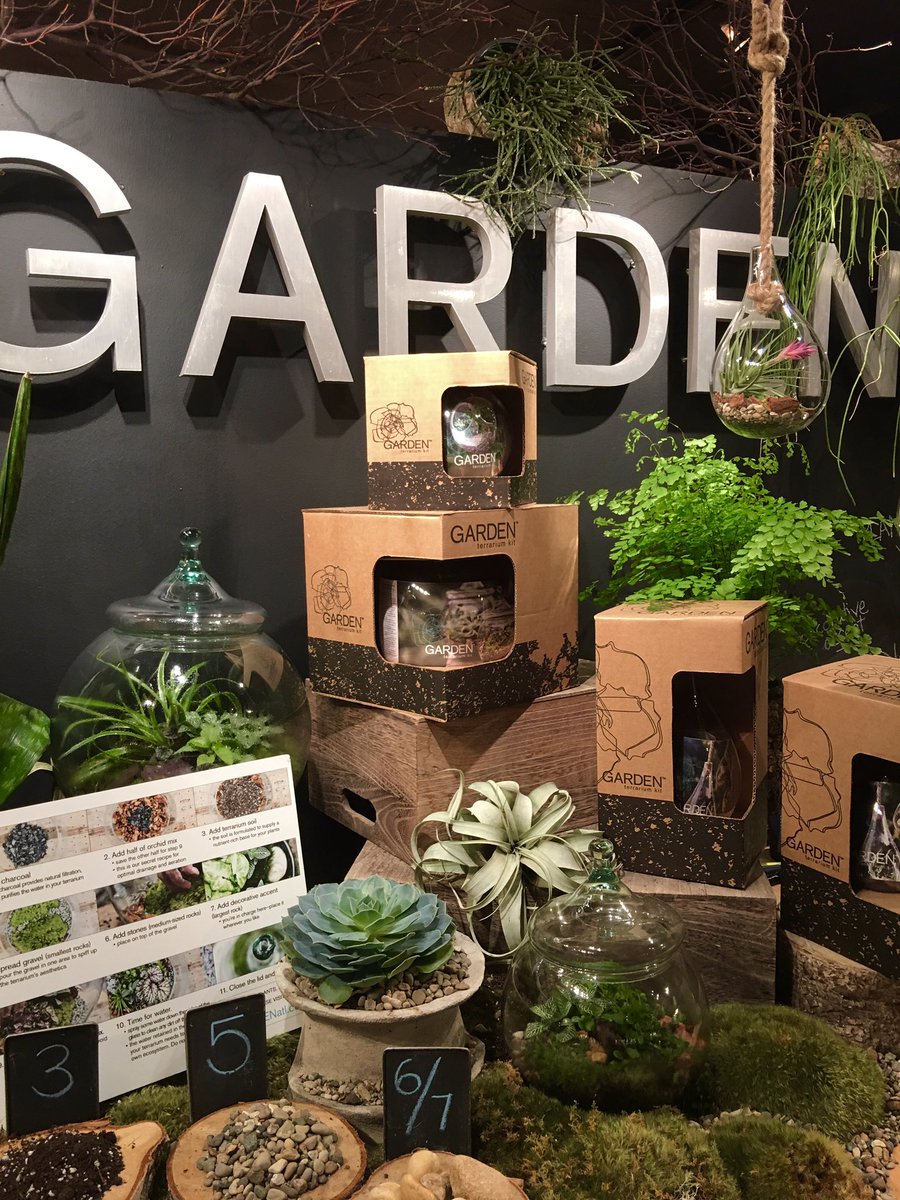Garden_TKit's tweet photo. To Market! To Market! Hello January Show @AmericasMartATL! Add some #green to your winter blues w/ GARDEN #terrariumkits ... B2-10-B-68B https://t.co/2PUhckflol