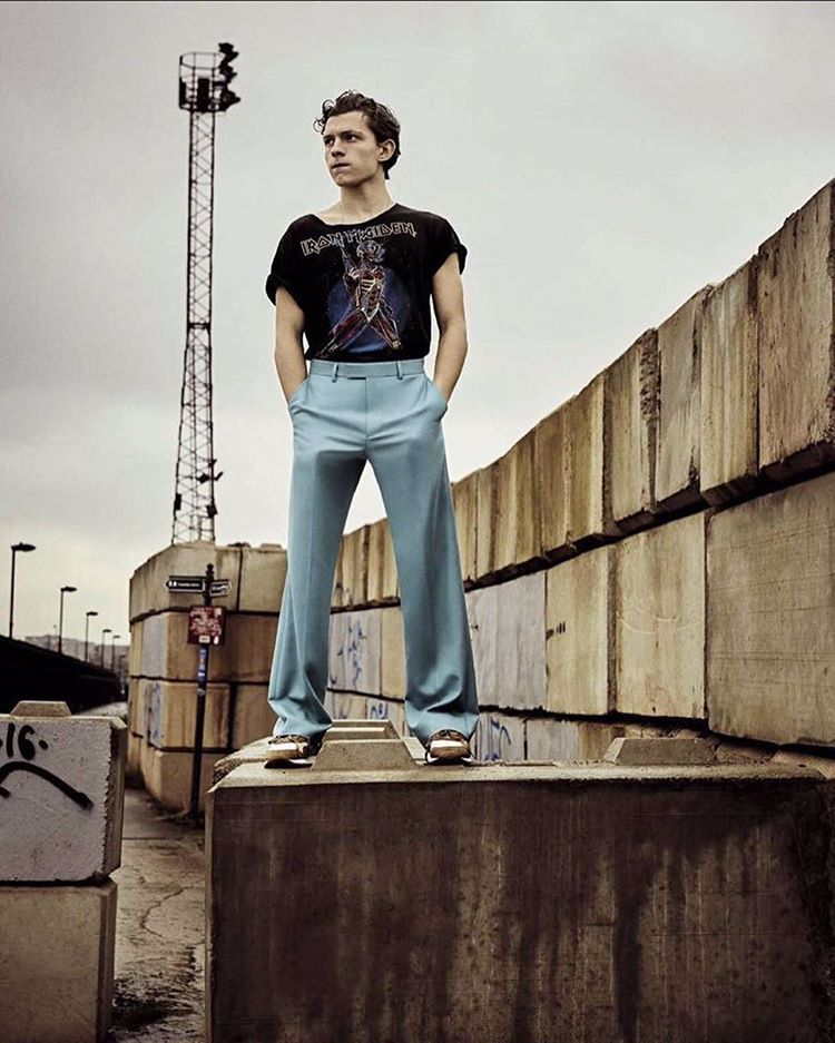Photoshoot of Tom Holland for Italy Vogue 📸