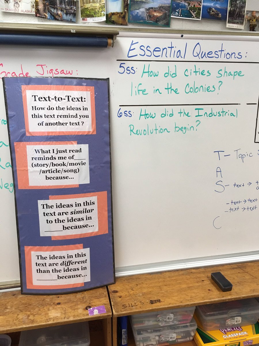 BrettSills13's tweet photo. Personal Connections Writing - Ask your kids about their connections to the social studies content we're studying! @WeAreMPSD https://t.co/cCdrVzgPij
