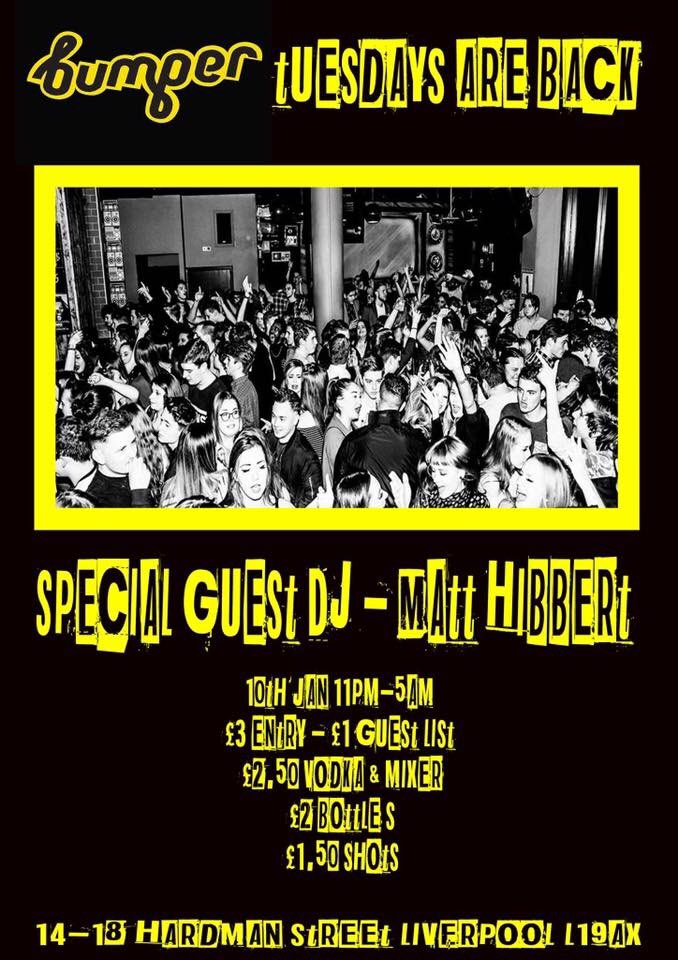 ItsJayMAKIN's tweet photo. Tonights the night, the return of bumper tuesdays at @LegionLiverpool hopefully see most of you there ✌🏻️ https://t.co/btkQiO8UFP