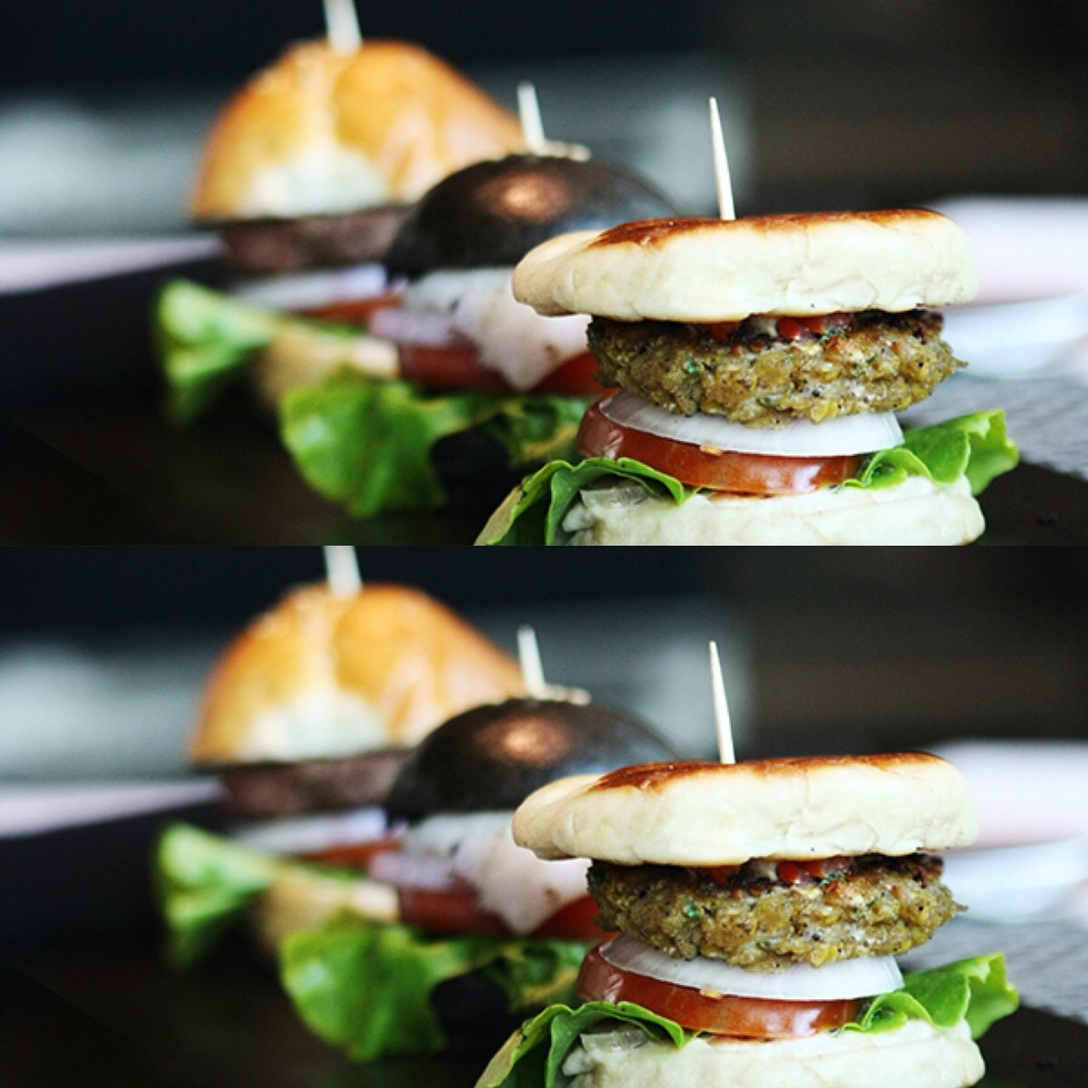 BrewRooftop's tweet photo. Double take! #TapasTuesdays #MiniSliders #BrewRooftop #TGIT https://t.co/SRrTgSHL9m