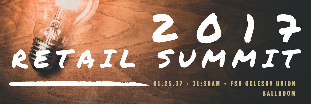 FSURetailCenter's tweet photo. Register TODAY for the 2017 Retail Summit! Use the link below, deadline is January 18th. https://t.co/zmJAz9ZERR https://t.co/6U4JQvyiCO