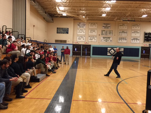 GrassoTech's tweet photo. Thank you @CaryTrivanovich for a great presentation yesterday! #firstchairkids #cthsspride  #iamcte @CTTechHS https://t.co/gP4j96eigm