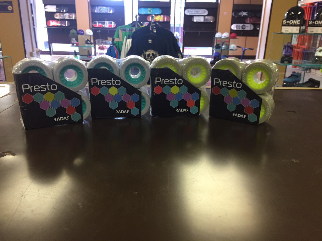 skateasylum's tweet photo. Radar Presto Wheels now in stock! https://t.co/hGVwXMxUpY