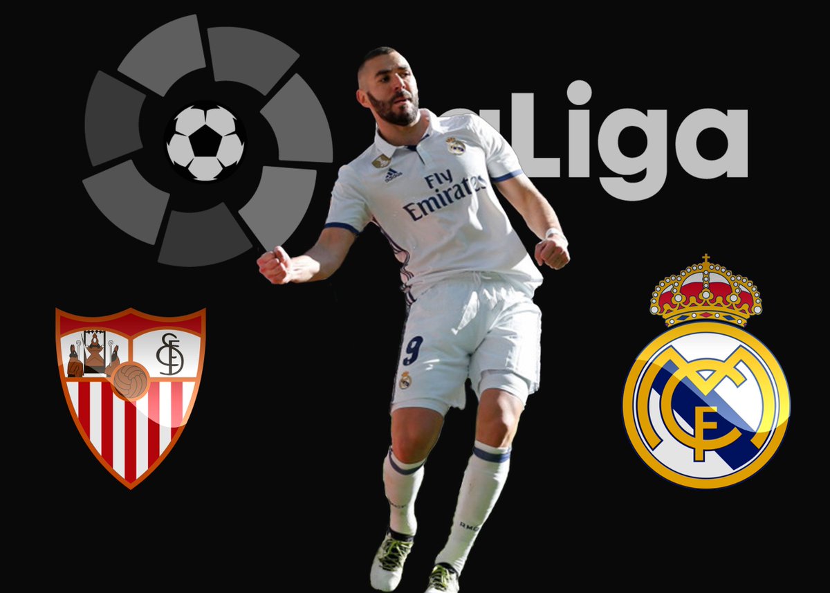 Benzema's tweet image. Jour de match ! Match day ! Día de partido !
@SevillaFC vs @realmadrid - 20h45
@LaLiga #HalaMadridYNadaMas