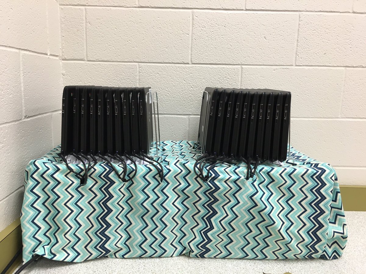 More creativity with tech storage by @CaitlinZancana #risdgreatness #upsidedowncrate #creativecrafting #edtech #edtechchat