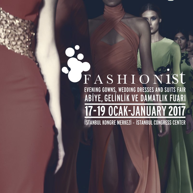 Göz kamaştırıcı, muhteşem abiyeler, Fashionist Abiye, Gelinlik ve Damatlık Fuarı, 17-19 Ocak 2017'de İstanbul Kongre Merkezi'nde...