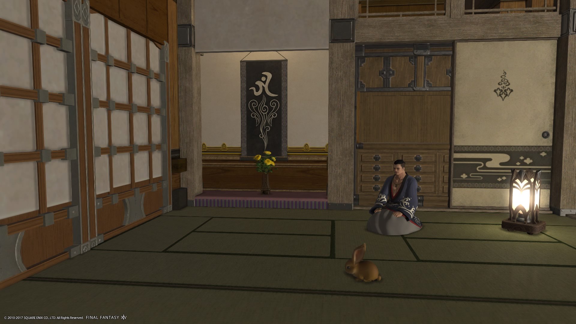 かつマろ 爺めてお やっぱり和室といったら床の間ですな Ff14 Ff14ハウジング Ps4share T Co J6r5jitpj9 Twitter
