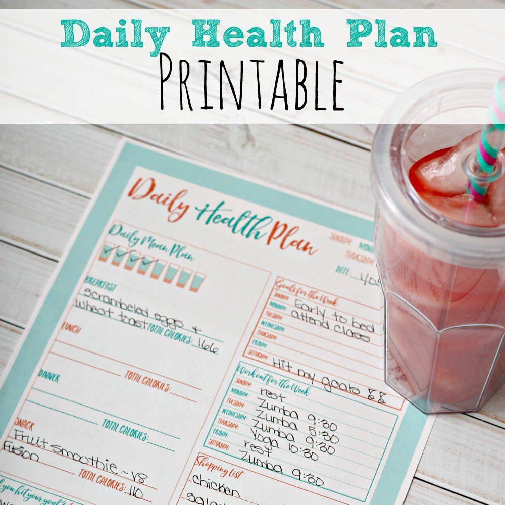 SimplyTodayLife's tweet photo. Daily Health Plan Printable https://t.co/EeDW29bR6q #DailyHealthPlan #ExerciseChart #HealthChart https://t.co/YRSi74G0no