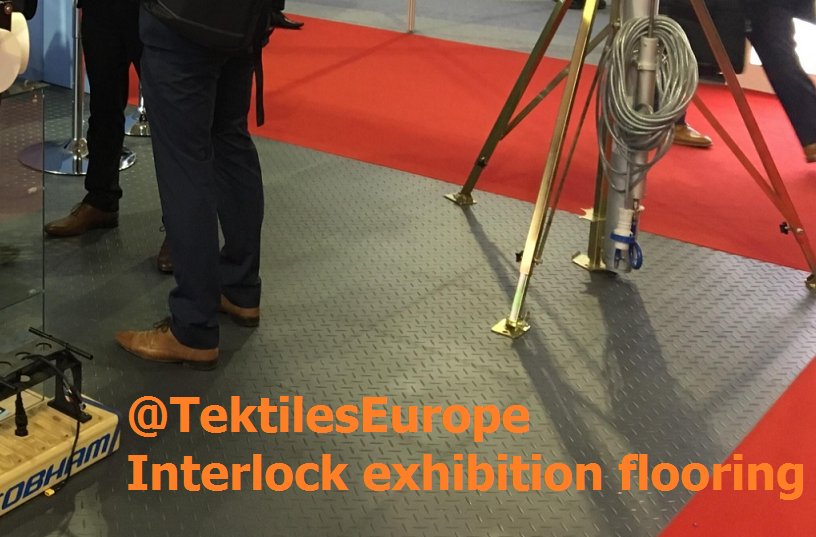 TektilesEurope's tweet photo. Exhibition flooring. Loose lay interlocking floor tiles for exhibitions supplied by @TektilesEurope #PAFTektiles #PAFSystems https://t.co/E2FZxzl5nv