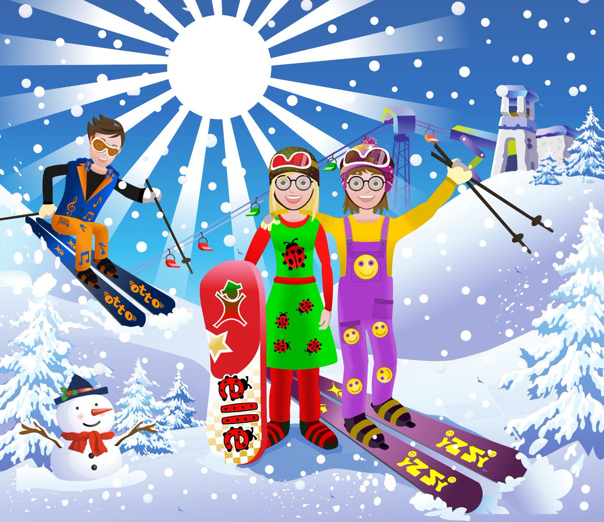 recrateam's tweet photo. Otto, Elle en Izzi zijn nieuwe avonturen aan het maken op wintersport. Volg ze via hun eigen Facebook https://t.co/wzEIru39vS https://t.co/gP9rjMLyCH