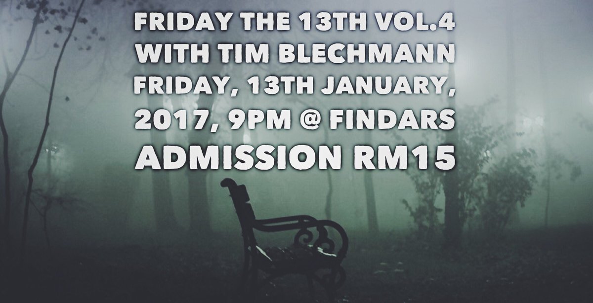 Findars's tweet photo. "Friday the 13th vol.4 w/ Tim Blechmann", the artist will be presenting two 10mins video arts &amp; a 60mins of new composition. https://t.co/RNULSg4xqS