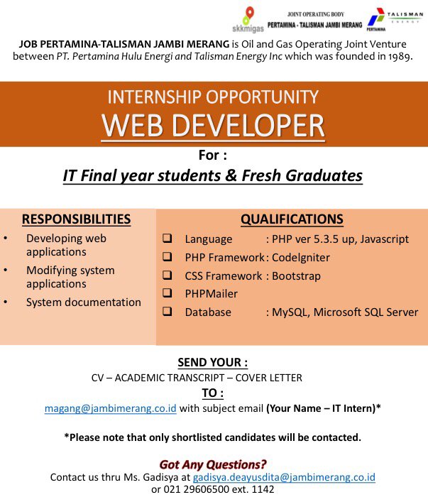 Contoh application letter fresh graduate bahasa inggris