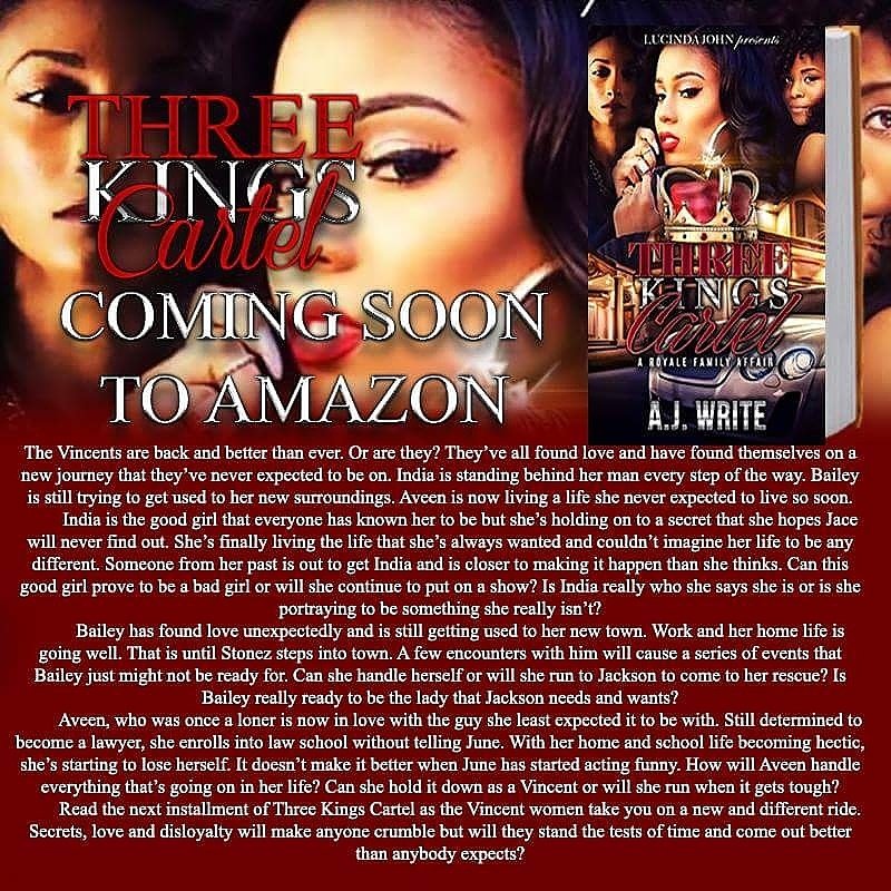 authorajwrite's tweet image. Three Kings Cartel: A Royale Family Affair amazon.com/dp/B01N9Q83O7/…