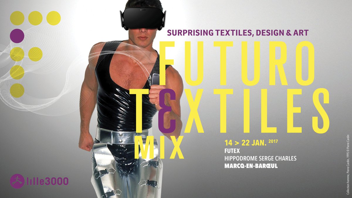 lille3000's tweet image. RDV ce samedi 14/01 à 11h00 pour le vernissage de FUTUROTEXTILES MIX à l&apos;Hippodroome de Marcq-en-Barœul ! #futurotextiles #FUTEX #Textiles