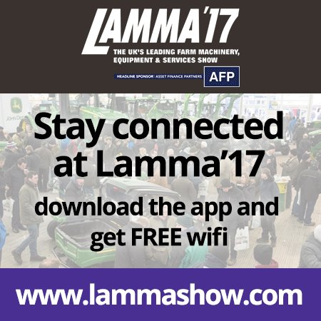Stay connected at #LAMMA17 - download the new event app and get access to free wifi hotspots on site. Download now > lamma.eventapp.eu