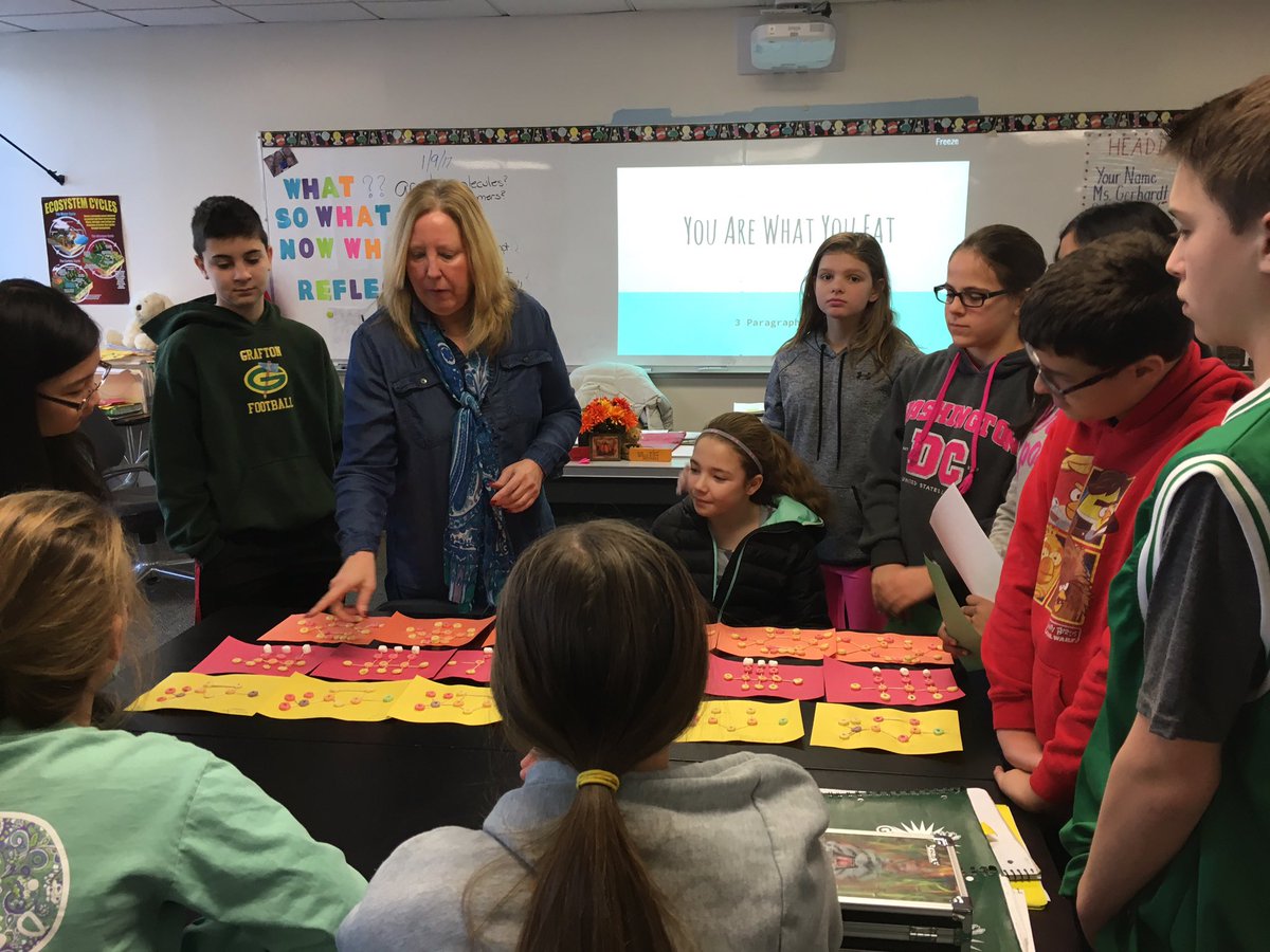 gmsgrafton's tweet photo. Mrs Gerhardt's Science Class jigsawing on biomolecules #ImpactfulPractice https://t.co/dxY6zK9gj6