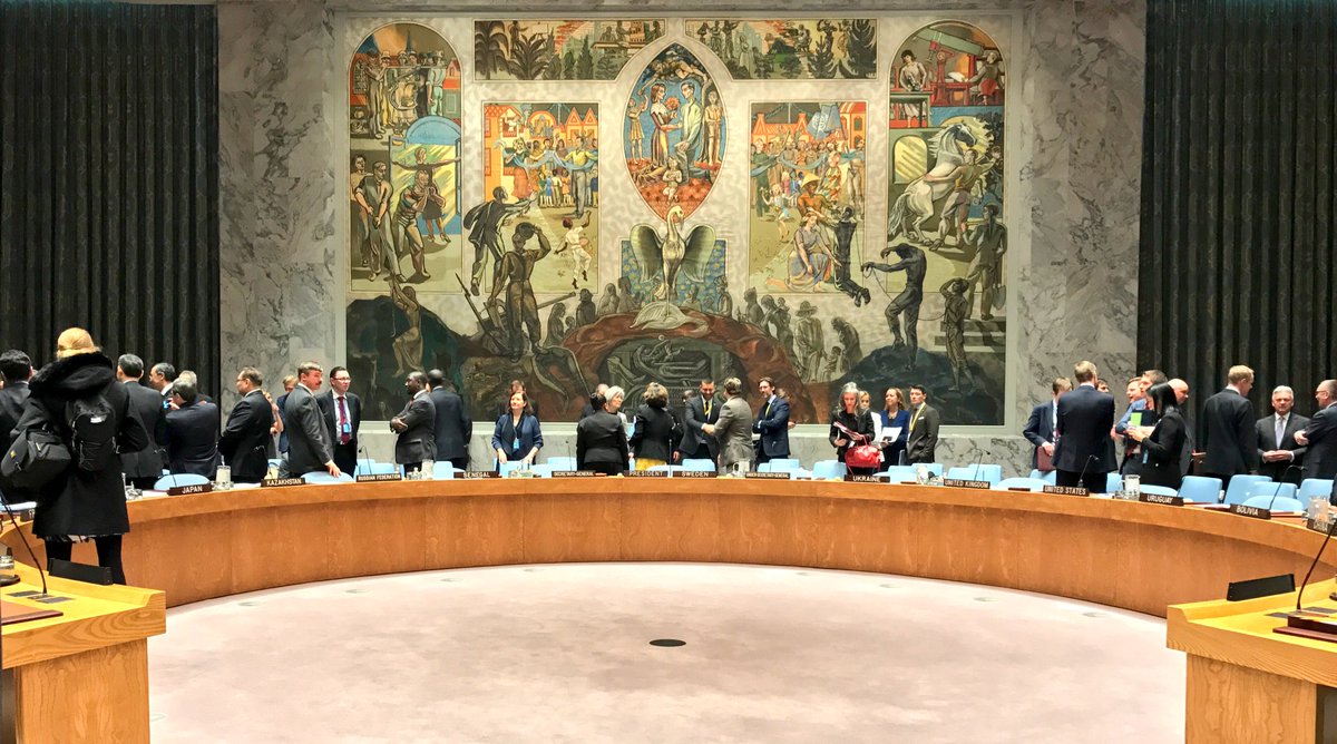 LIVE NOW <a href="/UN/">United Nations</a> SG <a href="/AntonioGuterres/">António Guterres</a> to present his vision for the <a href="/UN/">United Nations</a> at #SwedeninUNSC Open Debate #Conflictprevention webtv.un.org