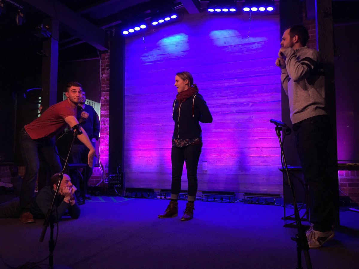 jnbeatlefan's tweet image. Don't look now but it's time for another night of @FullDisclose improv comedy - storming the stage at @OpenChordMusic @ 8 p.m. Wed.
Free!
😅