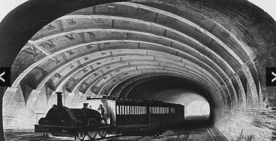 UnDíaComoHoy de 1863 se inauguró el Metro de Londres, Inglaterra, 1er  sistema de transporte subterráneo del mundo, con 7 km de longitud.