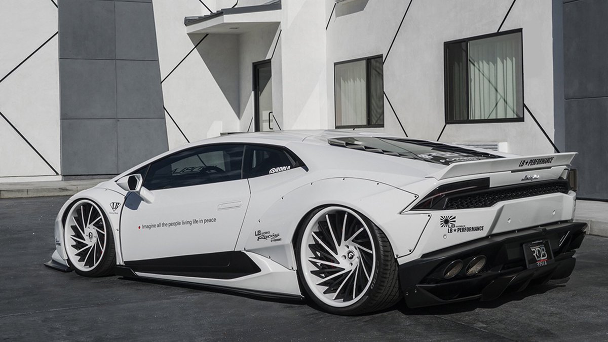 JdmTees's tweet image. Liberty walk Huracan ✨😱 do you like the kit ?
