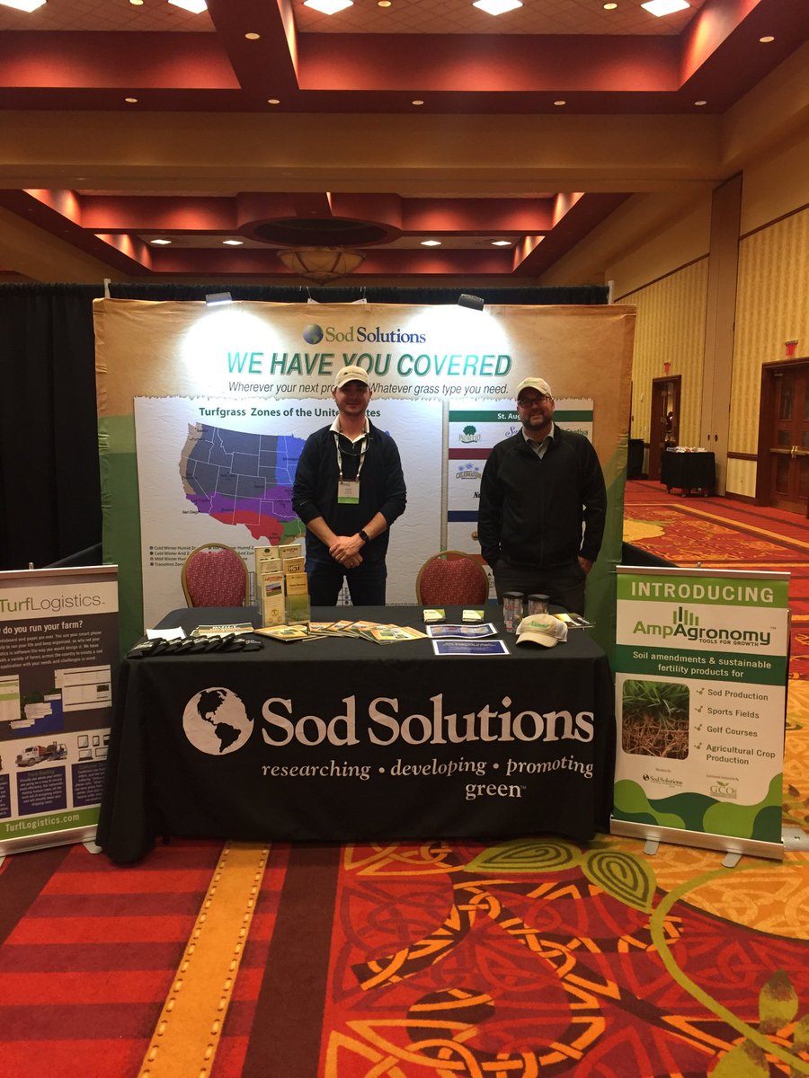 TurfLogistics's tweet photo. Is it time to move your farm to the cloud? Come by the booth! #turflogistics #sodsolutions #Tennesseeturf # https://t.co/aQBkf6Kts9