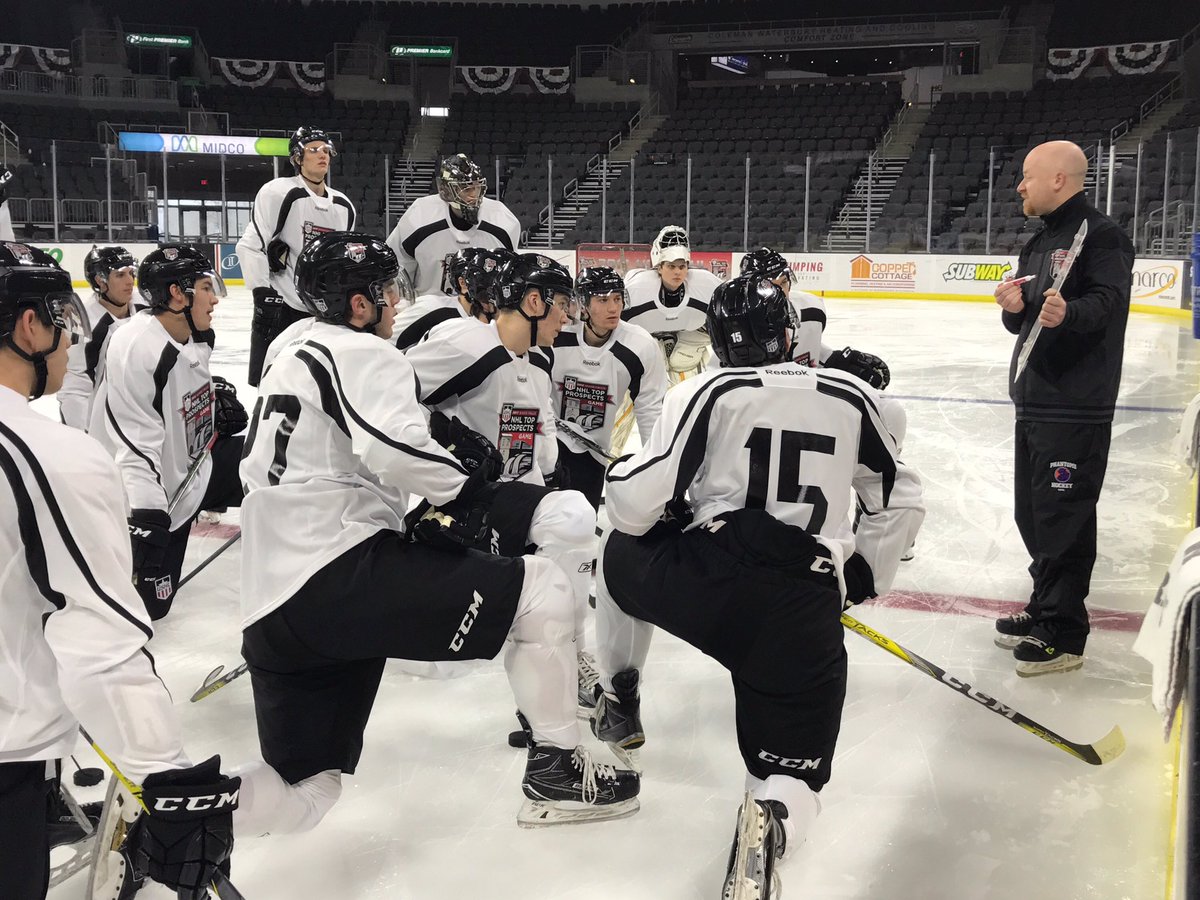 USHL's tweet photo. Team East ❌s &amp; ⭕️s #WhosNext https://t.co/XE0qpX35Ku