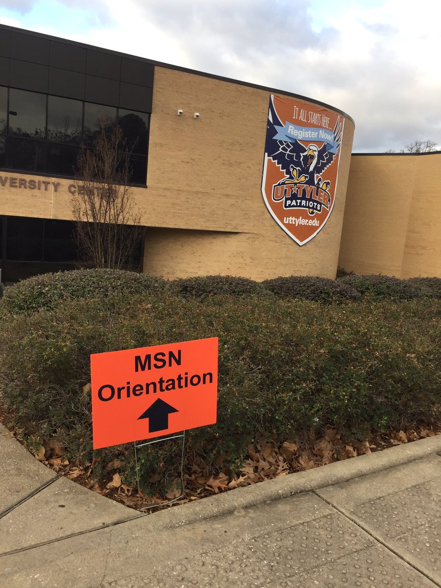 ChemoNurse94's tweet photo. #MSNOrientation #uttyler #mission:possible #msnmba https://t.co/8bYewA1e3B
