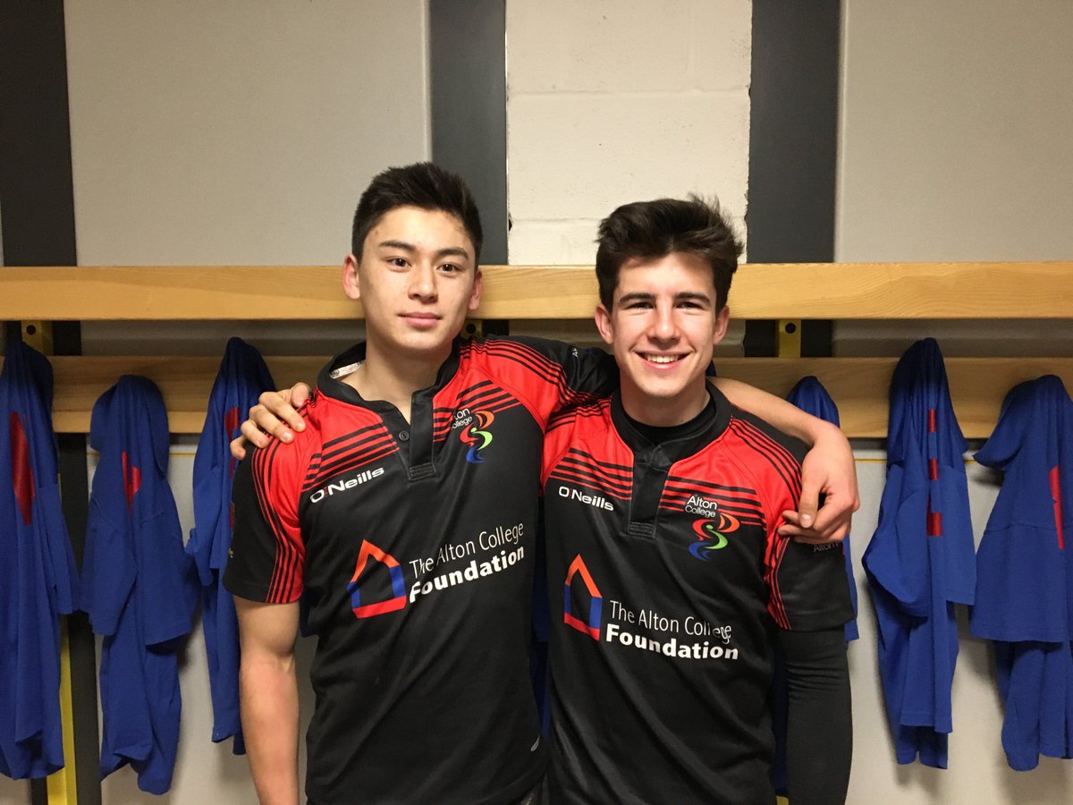 Congratulations to Oliver Burden, prev <a href="/AmeryHillAlton/">Amery Hill School</a> + Harry Cann, prev @eggars on their selection for the Hampshire U17s rugby squad!