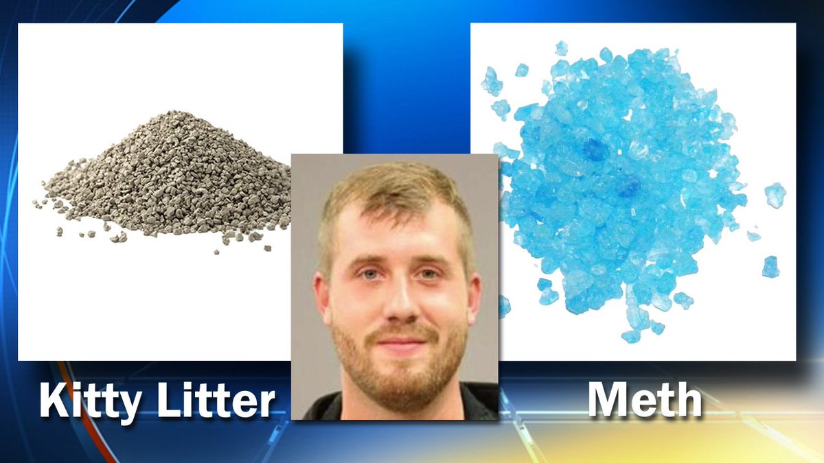Police arrest, jail man for kitty litter they thought was meth bit.ly