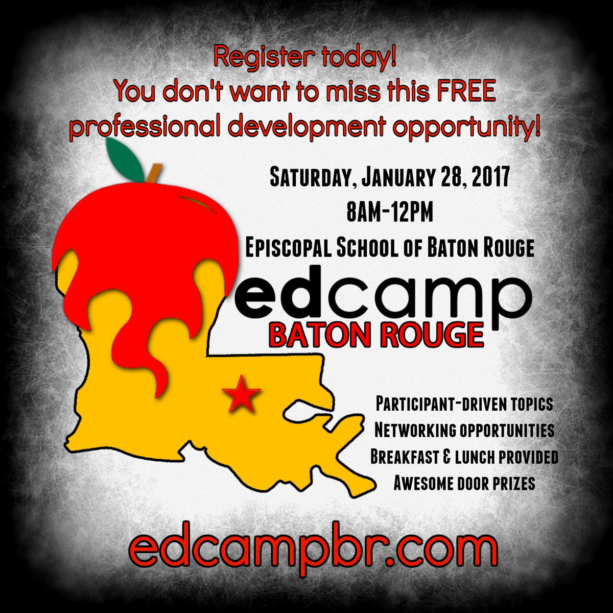 EdCampBR's tweet photo. Register now at https://t.co/kXmwqTfV25  for an awesome morning of free PD! https://t.co/a3sYukwqfs