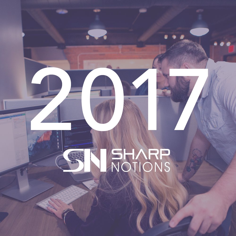 SharpNotions's tweet photo. New year, new goals, new projects.....Bring it on 2017! #sharpnotions #webdesign #digitalmarketing #rochesterny https://t.co/iKQlyWJDI9 https://t.co/7fjE46hAWa