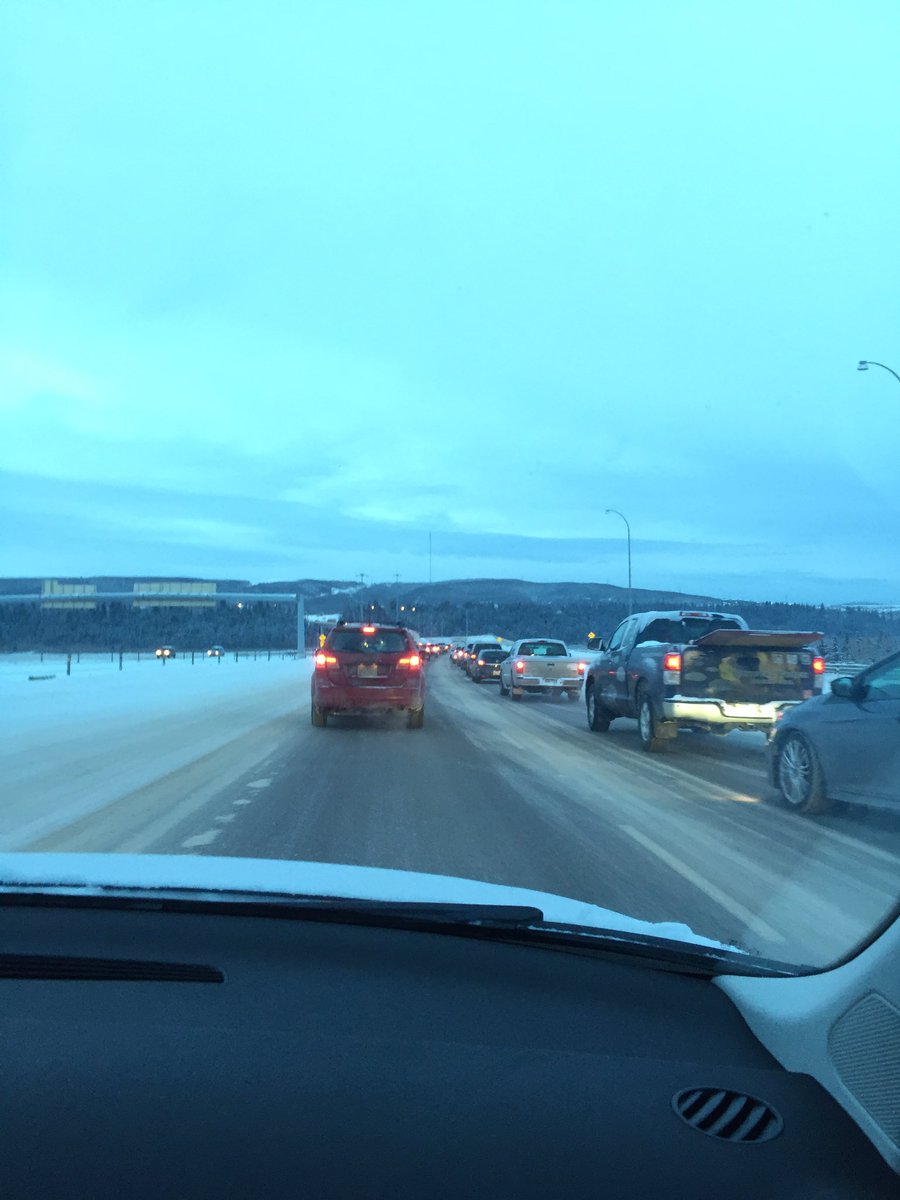 thiessenhe's tweet photo. @CalgaryCommute @660NEWSTraffic SB Stoney Trail backed up from COP to Tuscany and icy! #yyctraffic #ABRoads https://t.co/nLdV8Okhga