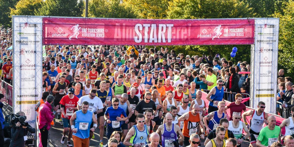 RunYorkshire's tweet image. Getting to the starting point can be an achievement in itself ... #BeUnbelievable