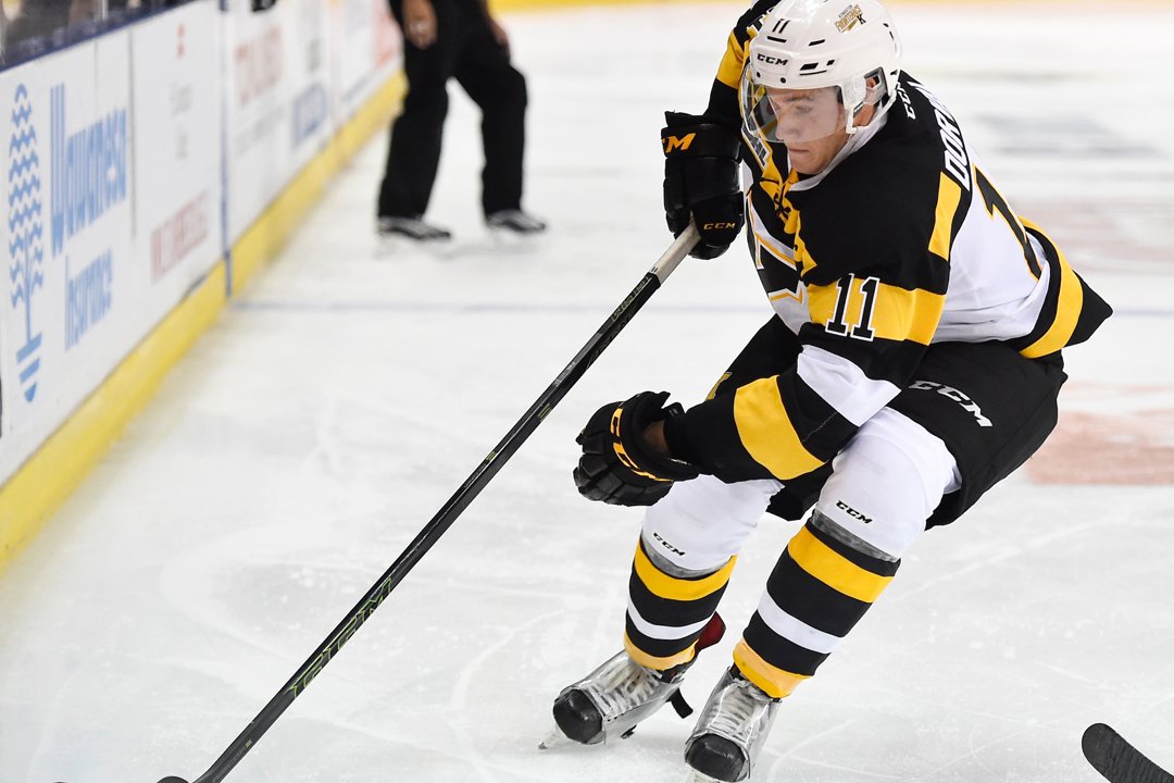 Ottawa67sHockey's tweet photo. TRADE ALERT: 

The #67s acquired @Dorval_11 from the @KingstonFronts.

#OHL 

READ | https://t.co/Pefv3N1Urc https://t.co/YPXHjZsyb7
