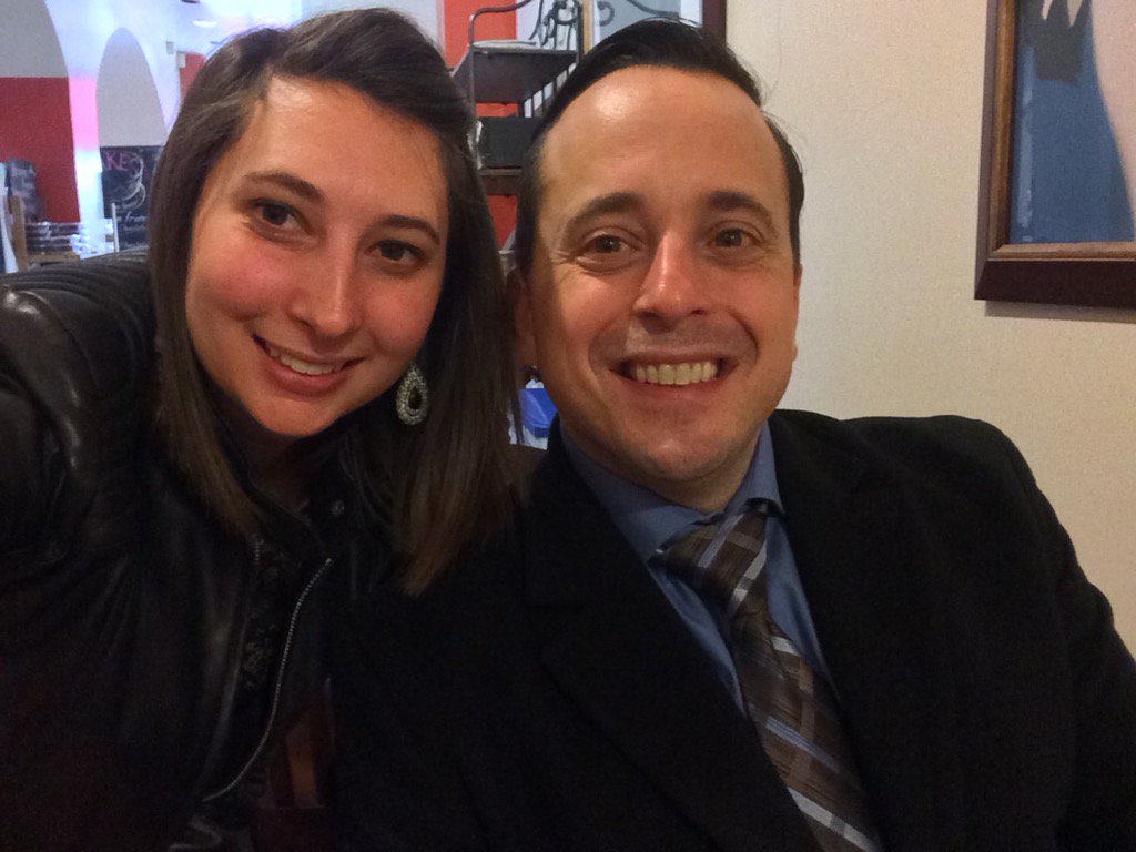 J0nnaMiche11e's tweet photo. Got to meet my favorite #WAMU reporter @MartinDiCaro today! If you haven't listened to #Metropocalypse yet, u should! https://t.co/NRAny76yOX
