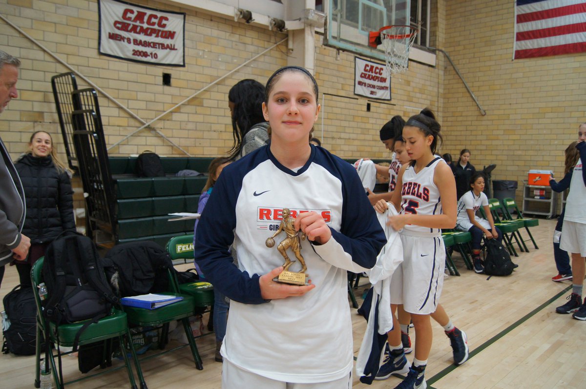 ExaminerNJ's tweet photo. Michelle Sidor - MVP - for @SRDSMbasketball @SRDSRebels at the #RayLongClassic https://t.co/9YazRhQ8qK