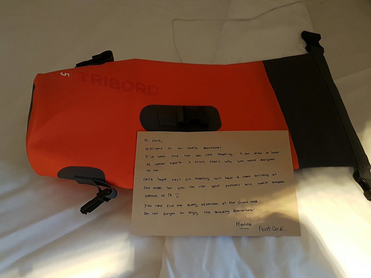 A lovely personal gift waiting for me <a href="/Gen_Barcelona/">Generator Barcelona</a>. Thank you Medea! It will be incredibly useful!