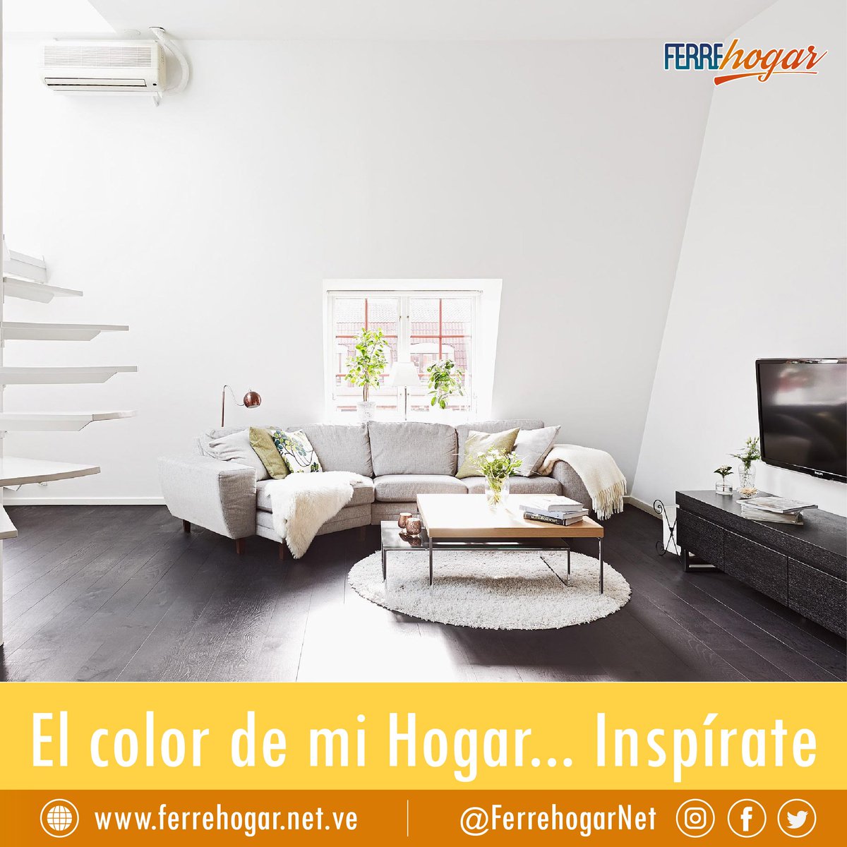 FerrehogarNet's tweet photo. El estilo es lo que le da personalidad a tu hogar
#ferrehogartips #ferrehogar #pintura #decoracion #diseñointerior #diy #diydecor #hogar https://t.co/jbndGSVaRT