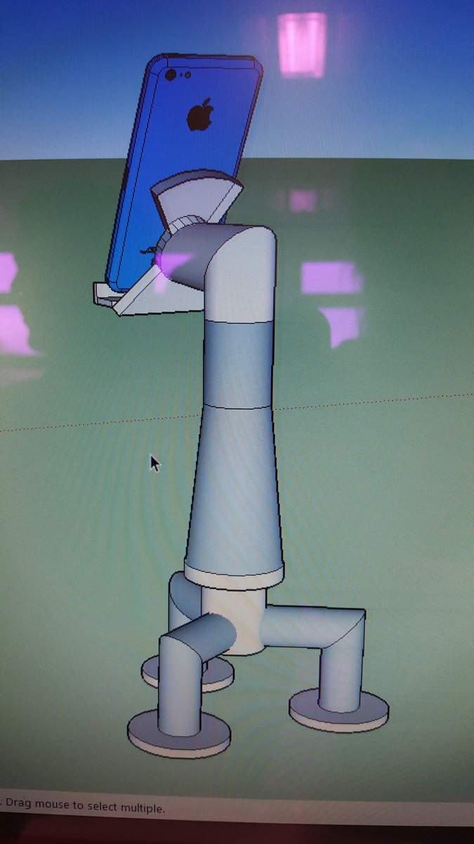 MrsHardyDT's tweet photo. Impressed by my year 10 CAD skills on @googlesketchup . #Sketchup . #Year10 #wjecproductdesign #gcseproductdesign https://t.co/H0N43xp8NS