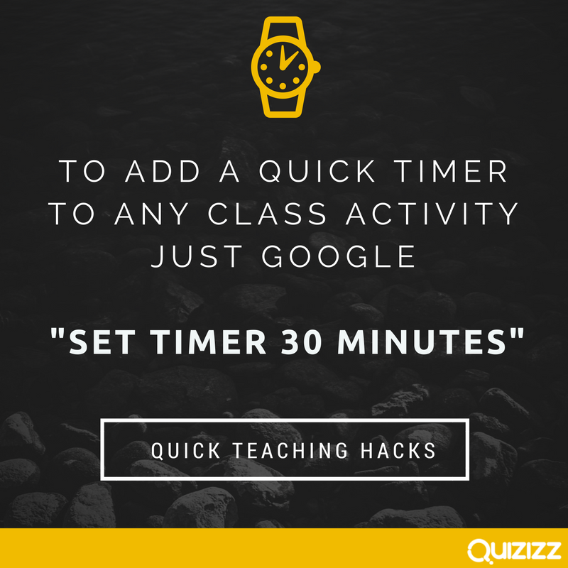 HoraceMann's tweet image. Try this #GoogleHack in the classroom. @quizizz  #TeachingHacks #edtech #edapp #techhacks #formativeassessment