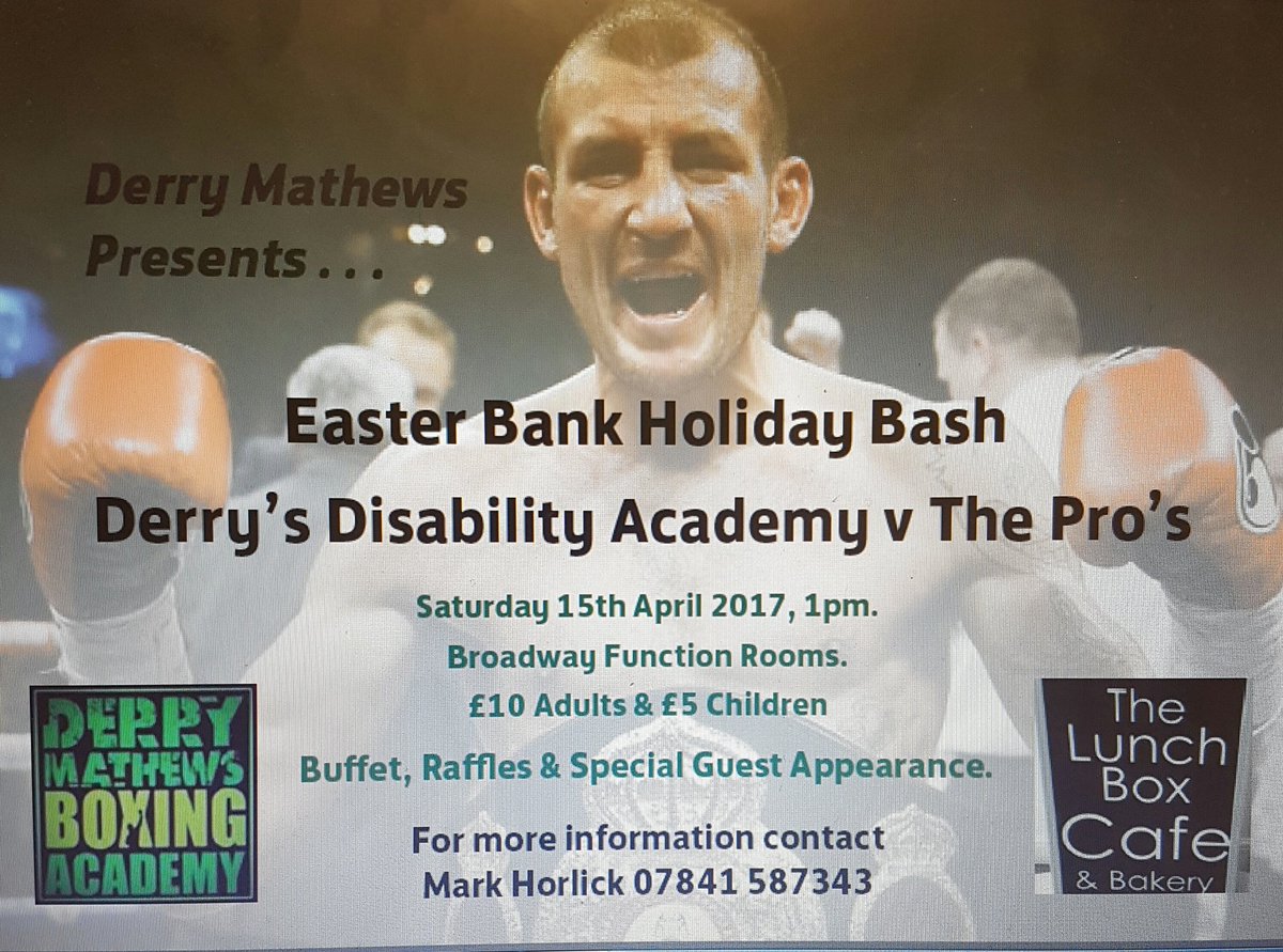 MarkHorlick's tweet photo. IT'S ON!!!!!!! 

@derrymathews23 presents Easter Bank Holiday Bash

Tickets can be purchased through myself.

Please RT https://t.co/uqp24tAOAU