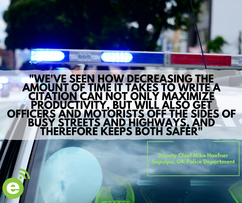 ecitationuser's tweet photo. E-citation solutions reduce traffic stop times, increase officer &amp; motorist safety. Learn more: https://t.co/KoffCbvjEY #lawenforcement https://t.co/Gm1aIzNd1g