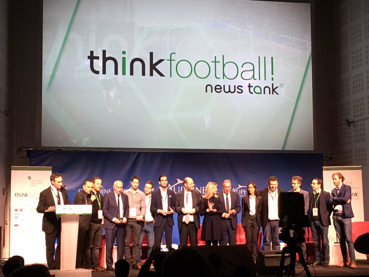 audencia_ms_mos's tweet photo. #ThinkFootball2017 : un grand Bravo à tous les lauréats des trophées 🏆Innovation et merci à @NewsTankFoot pour cette belle journée de débats https://t.co/OwDp0YL39u