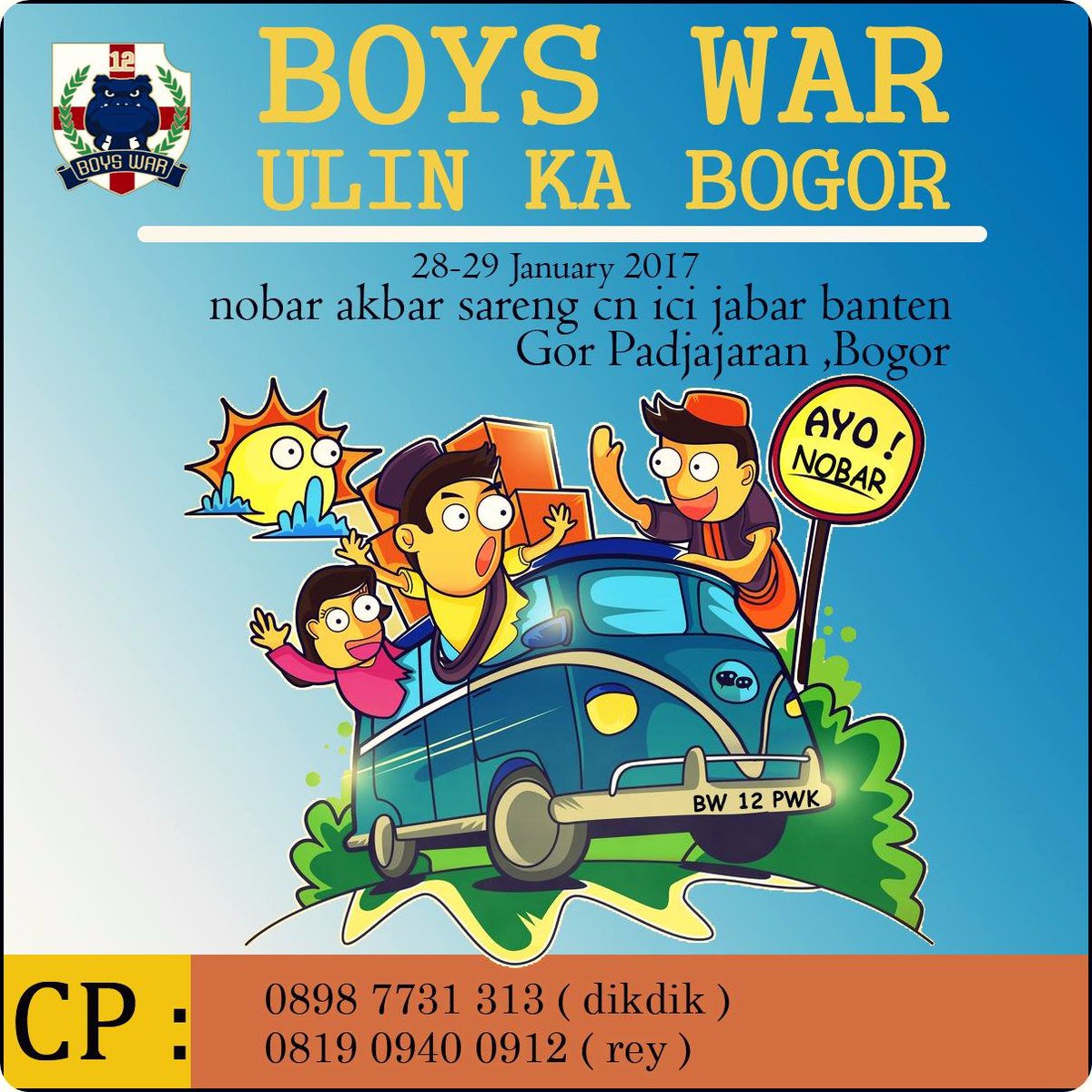 Lalu ada @ICI_PURWAKARTA  dgn <a href="/Boys_WAR/">Boys_WAR</a> nya 😍🍺