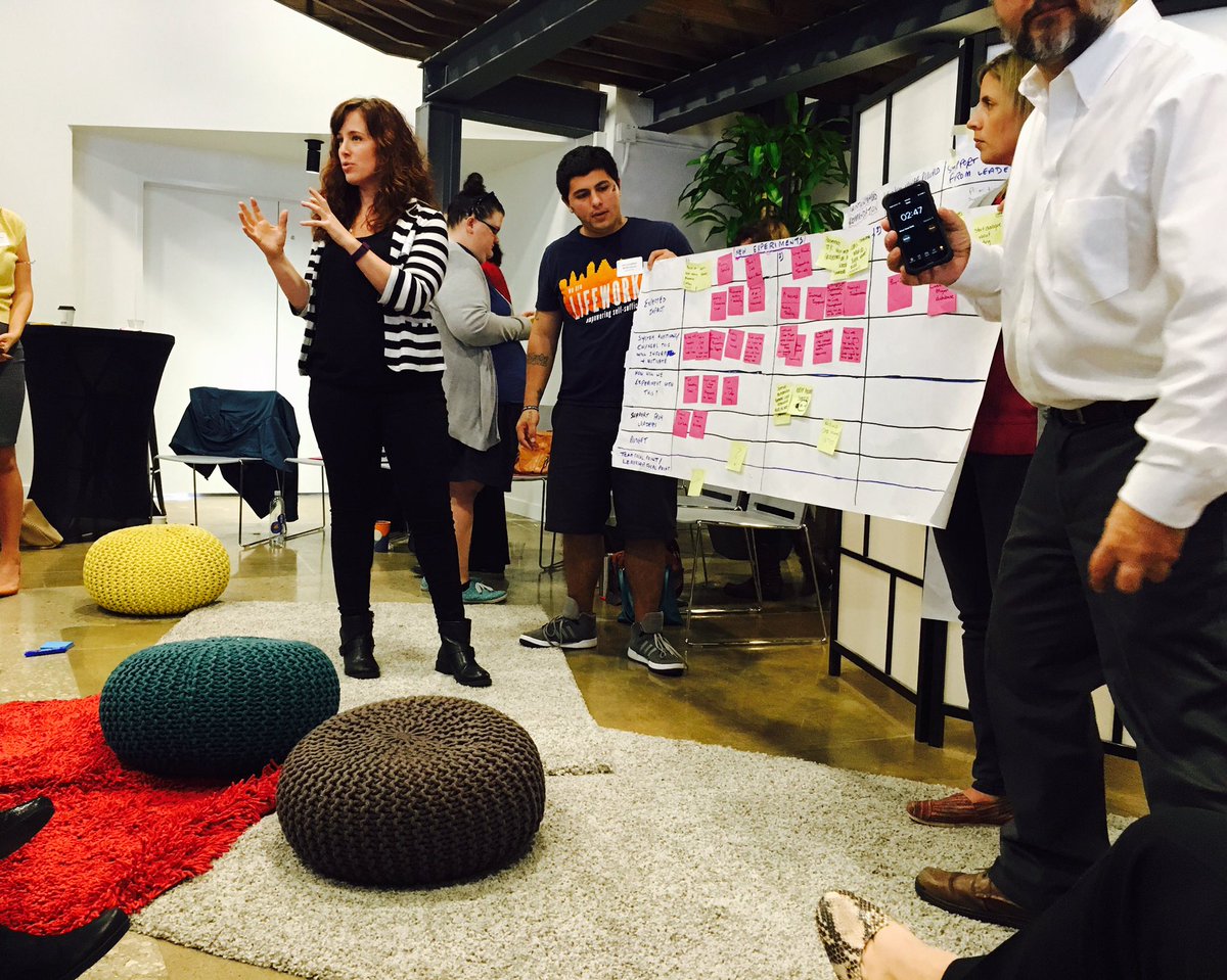 awayhomeamerica's tweet photo. Sustaining gains made over #100DayChallengeAccepted to #endyouthhomelessness better with sitting poufs GO AUSTIN! @atxecho @LifeWorksAustin https://t.co/W4otxRhmGR