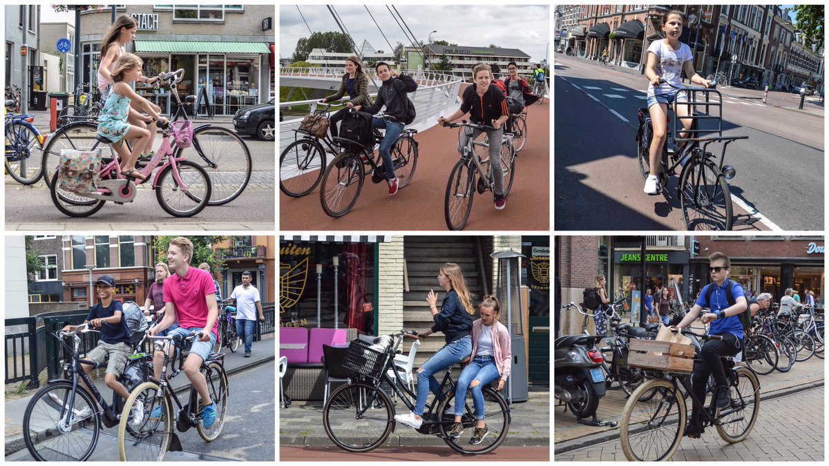 modacitylife's tweet photo. What makes Dutch kids the happiest in the world? Cities that provide them with the freedom and independence to roam: https://t.co/U3ijLwF4mN https://t.co/gH1h61Smct