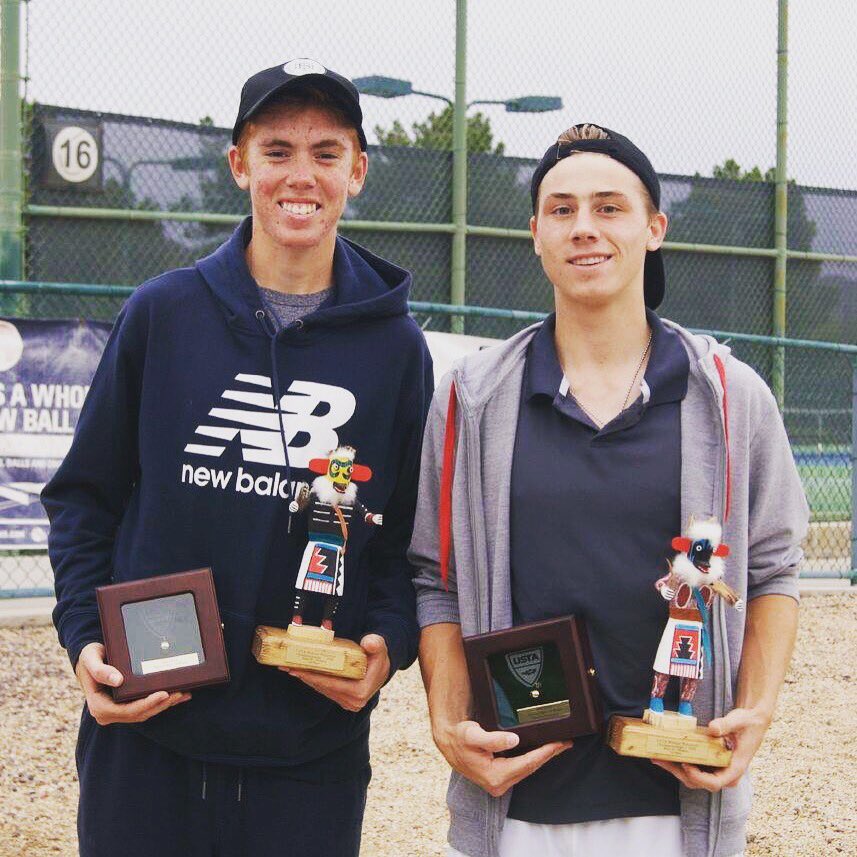 San Antonio Tennis (@satxtennis) on Twitter photo Congrats to #SanAntonio junior, Trey Hilderbrand, on his recent Boys' 18 Doubles Gold Ball at the USTA Winter Nats! Congrats to #SanAntonio junior, Trey Hilderbrand, on his recent Boys' 18 Doubles Gold Ball at the USTA Winter Nats!