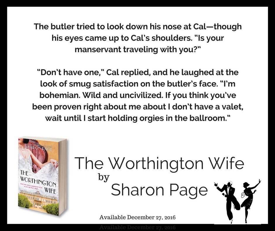 ReadSharonPage's tweet photo. What happens when a wild American artist becomes an
earl? That inspired me to write The Worthington Wife.
https://t.co/BbHrQlrStl https://t.co/v6GBEaS5BV